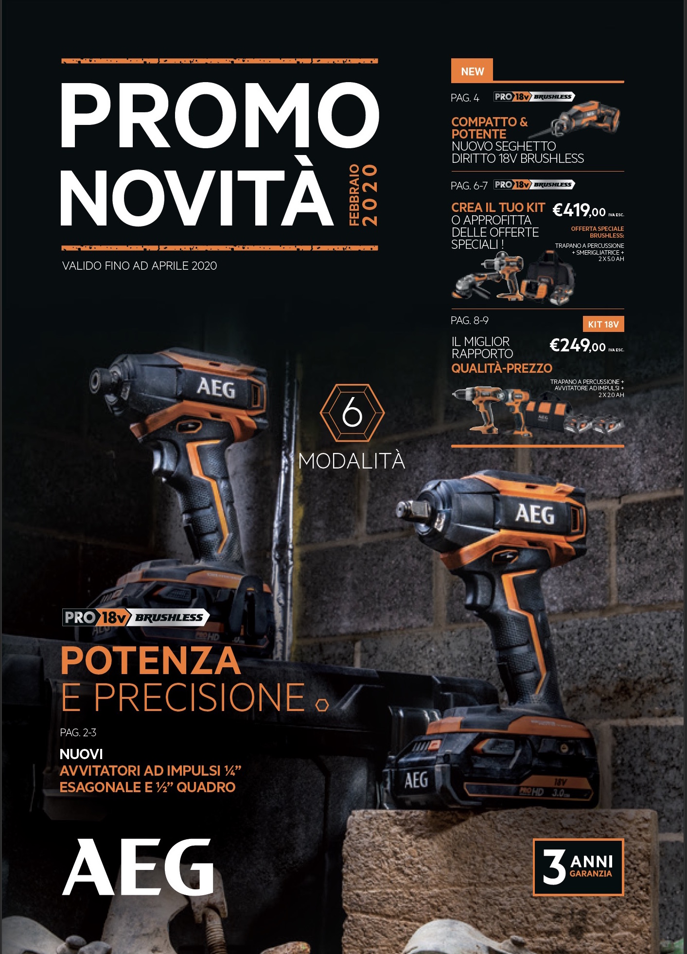 PROMO NOVITA' AEG - Febbraio 2020