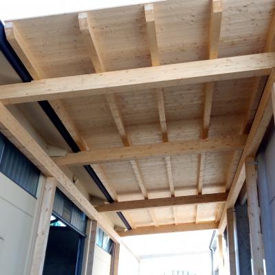 Tetto Legno Lamellare Struttura Agricola 2